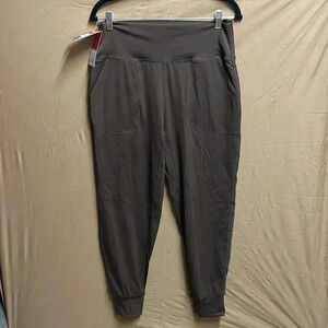 G Gradual Joggers High Waisted Yoga Pants with Pockets Loose Leggings Brown